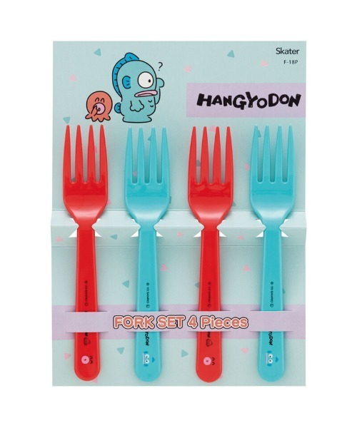 sanrio（サンリオ）の「(SK)【sanrio】【4本セット】プラスチック フォーク（カトラリー・キッズ・ピンク系/ターコイズブルー系・ONE SIZE）」の13枚目の写真