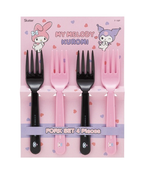 sanrio（サンリオ）の「(SK)【sanrio】【4本セット】プラスチック フォーク（カトラリー・キッズ・ピンク系/ターコイズブルー系・ONE SIZE）」の14枚目の写真
