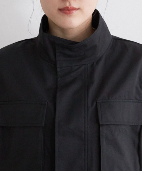 RAGEBLUE（レイジブルー）の「ミリタリーショートベスト（ベスト・レディース・ブラック/オリーブ・FREE）」の14枚目の写真