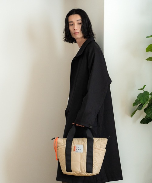 Wpc.（ダブリュピーシー）の「ONDOO キルティング2wayトートバッグ ミニ（トートバッグ・レディース・ブラック/オフホワイト/グレー/ベージュ・FREE）」の17枚目の写真