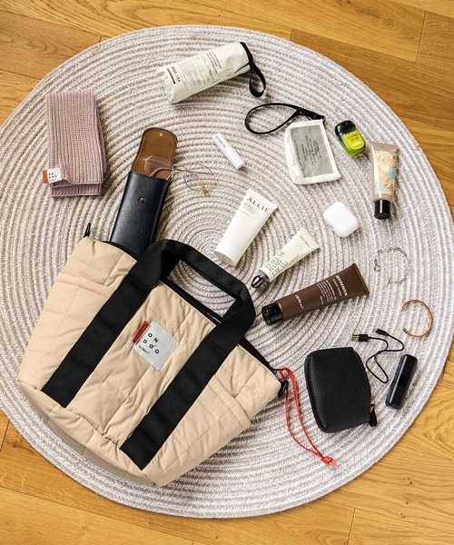 Wpc.（ダブリュピーシー）の「ONDOO キルティング2wayトートバッグ ミニ（トートバッグ・レディース・ブラック/オフホワイト/グレー/ベージュ・FREE）」の19枚目の写真