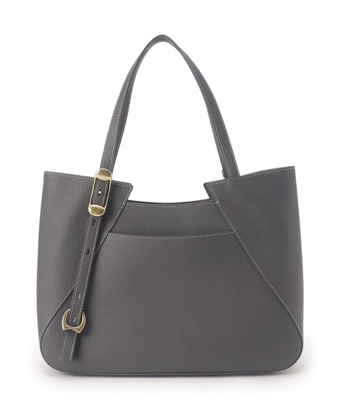 TOFF&LOADSTONE(トフアンドロードストーン)の「ラップトート ライトシュリンク(L)(トートバッグ・レディース・サンドベージュ/グレー系その他6/ブラウン系その他2/ホワイト系/ブラック/チャコールグレー・00)」の4枚目の写真