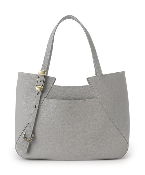 TOFF&LOADSTONE(トフアンドロードストーン)の「ラップトート ライトシュリンク(L)(トートバッグ・レディース・サンドベージュ/グレー系その他6/ブラウン系その他2/ホワイト系/ブラック/チャコールグレー・00)」の1枚目の写真