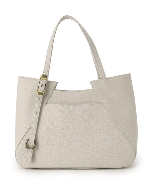 TOFF&LOADSTONE(トフアンドロードストーン)の「ラップトート ライトシュリンク(L)(トートバッグ・レディース・サンドベージュ/グレー系その他6/ブラウン系その他2/ホワイト系/ブラック/チャコールグレー・00)」の2枚目の写真