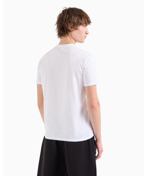 【セール】【A|X アルマーニ エクスチェンジ】AXロゴ 半袖VネックTシャツ/SLIM（EC限定カラー含）（Tシャツ/カットソー）｜ARMANI EXCHANGE（アルマーニエクスチェンジ）
