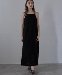 【MINERTE】fringe camisole one piece / フリンジキャミワンピース