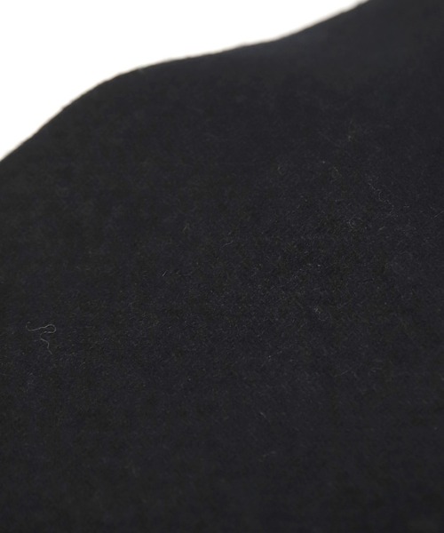 OMNIGOD（オムニゴッド）の「[OMNIGOD womens / オムニゴッド] メルトン ストアーズコート（ステンカラーコート・レディース・ブラック/ブラウン・FREE）」の9枚目の写真