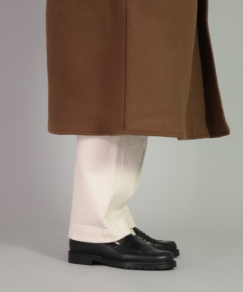 OMNIGOD（オムニゴッド）の「[OMNIGOD womens / オムニゴッド] メルトン ストアーズコート（ステンカラーコート・レディース・ブラック/ブラウン・FREE）」の16枚目の写真