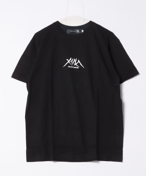 SAMURAI CORE(サムライコア)の「/SAMURAI CORE x MAYHEM/Graphic Design T(Tシャツ/カットソー・メンズ・ホワイト/ブラック・MEDIUM/LARGE)」の2枚目の写真