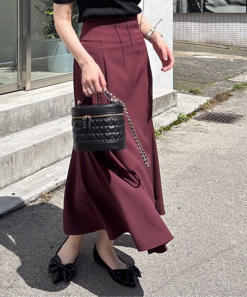 INGNI(イング)の「バックレースアップマーメイドスカート/A(スカート・レディース・ブラック系その他3/ブラウン/ボルドー/ブラック/ライトベージュ/サックスブルー/チャコールグレー/ブラウン系その他2/ピンク/その他11/その他7・FREE/L)」の14枚目の写真