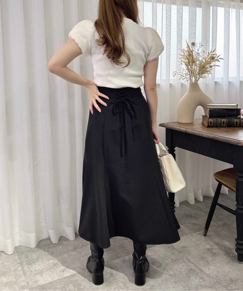 INGNI(イング)の「バックレースアップマーメイドスカート/A(スカート・レディース・ブラック系その他3/ブラウン/ボルドー/ブラック/ライトベージュ/サックスブルー/チャコールグレー/ブラウン系その他2/ピンク/その他11/その他7・FREE/L)」の22枚目の写真