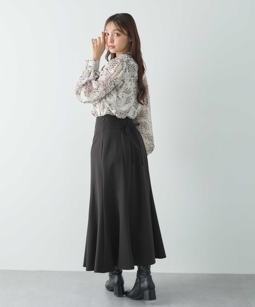 INGNI(イング)の「バックレースアップマーメイドスカート/A(スカート・レディース・ブラック系その他3/ブラウン/ボルドー/ブラック/ライトベージュ/サックスブルー/チャコールグレー/ブラウン系その他2/ピンク/その他11/その他7・FREE/L)」の16枚目の写真