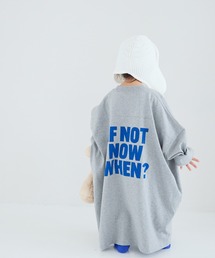 LOWRYS FARM | アソートロゴプリントワンピースＬＳ　143094(ワンピース)