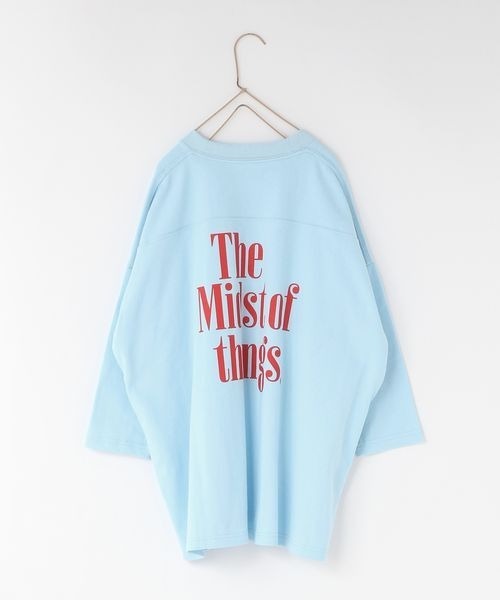 新品❣️サマーワンピース LOWRYS FARM ワンピース アソートロゴプリントワンピースLS