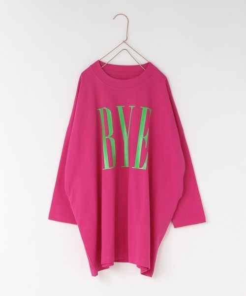 セール】アソートロゴプリントワンピースLS 143094（ワンピース