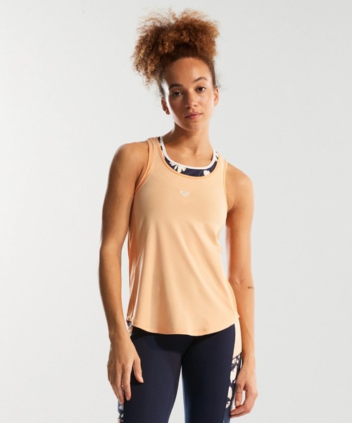 ROXY(ロキシー)の「PURE PURSUIT MESH TA/ロキシー速乾フィットネスメッシュタンクトップ(タンクトップ・レディース・オレンジ・X-SMALL/SMALL/MEDIUM)」の5枚目の写真