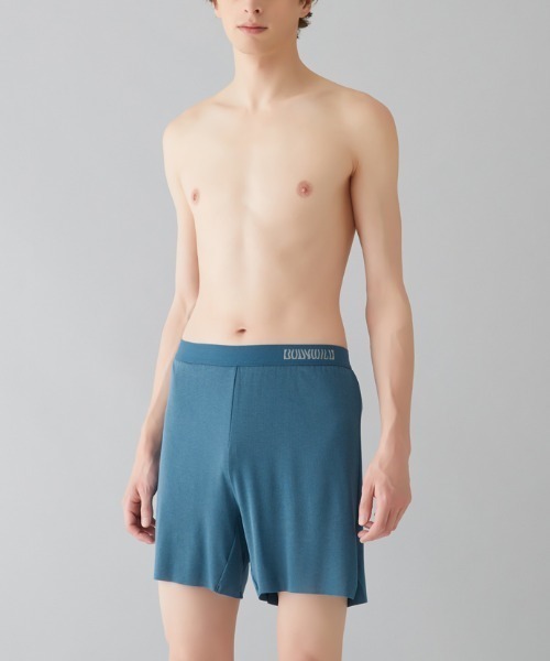 BODY WILD(ボディーワイルド)の「【日経トレンディ掲載商品】BODY WILD/ボディワイルド ブリーフ内蔵 フィットトランクス まったく新しい未体験パンツ(ブリーフ・メンズ・イエロー/ダークブルー/ブラック・MEDIUM/LARGE)」の3枚目の写真