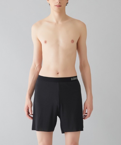 BODY WILD(ボディーワイルド)の「【日経トレンディ掲載商品】BODY WILD/ボディワイルド ブリーフ内蔵 フィットトランクス まったく新しい未体験パンツ(ブリーフ・メンズ・イエロー/ダークブルー/ブラック・MEDIUM/LARGE)」の2枚目の写真