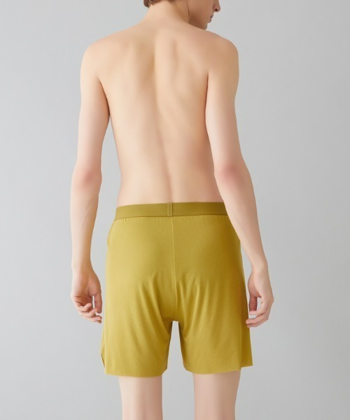 BODY WILD(ボディーワイルド)の「【日経トレンディ掲載商品】BODY WILD/ボディワイルド ブリーフ内蔵 フィットトランクス まったく新しい未体験パンツ(ブリーフ・メンズ・イエロー/ダークブルー/ブラック・MEDIUM/LARGE)」の8枚目の写真