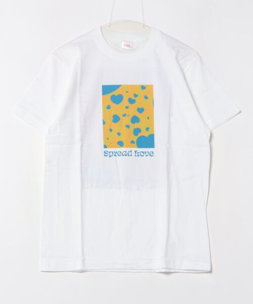sunny branch(サニーブランチ)の「★Spread Love★オリジナルプリント S/S T(Tシャツ/カットソー・レディース・ブラック/ホワイト・LARGE/MEDIUM/SMALL)」の2枚目の写真