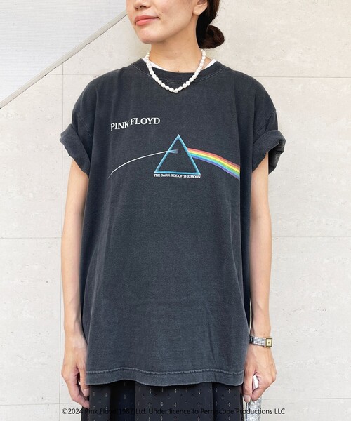 GOOD ROCK SPEED(グッドロックスピード)の「GOOD ROCK SPEED:〈洗濯機可能〉ROCK TEE(Tシャツ/カットソー・レディース・ブラック/グリーン/ダークグレー・ONE SIZE)」の3枚目の写真