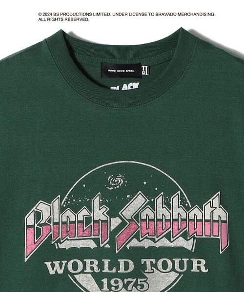 GOOD ROCK SPEED(グッドロックスピード)の「GOOD ROCK SPEED:〈洗濯機可能〉ROCK TEE(Tシャツ/カットソー・レディース・ブラック/グリーン/ダークグレー・ONE SIZE)」の15枚目の写真