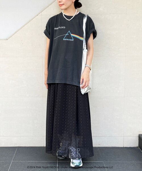 GOOD ROCK SPEED(グッドロックスピード)の「GOOD ROCK SPEED:〈洗濯機可能〉ROCK TEE(Tシャツ/カットソー・レディース・ブラック/グリーン/ダークグレー・ONE SIZE)」の9枚目の写真