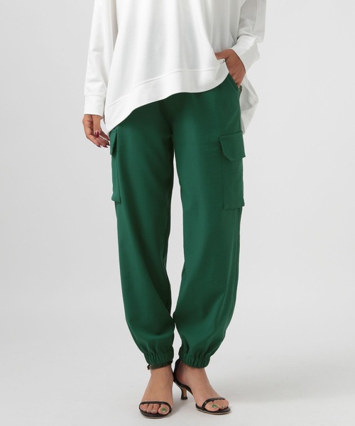 BAYFLOW（ベイフロー）の「[秋冬Ver登場!!]RPドロストカーゴパンツ（カーゴパンツ・レディース・グレイッシュベージュ/ブラック/モカ/グリーン・MEDIUM/SMALL）」の15枚目の写真