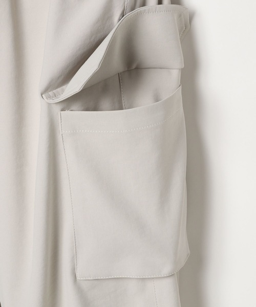 BAYFLOW（ベイフロー）の「[秋冬Ver登場!!]RPドロストカーゴパンツ（カーゴパンツ・レディース・グレイッシュベージュ/ブラック/モカ/グリーン・MEDIUM/SMALL）」の19枚目の写真