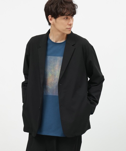 LAKOLE（ラコレ）の「ナイロンJACKET SETUP / 143401（テーラードジャケット・メンズ・ネイビー/ブラック/オリーブ/ベージュ・SMALL/MEDIUM/LARGE）」の13枚目の写真