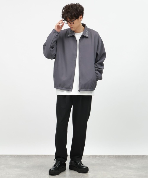 LAKOLE（ラコレ）の「ナイロンJACKET SETUP / 143401（テーラードジャケット・メンズ・ネイビー/ブラック/オリーブ/ベージュ・SMALL/MEDIUM/LARGE）」の16枚目の写真