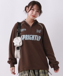 repipi armario（レピピ アルマリオ）の「ハーフZIPルーズスウェット（スウェット・キッズ）」