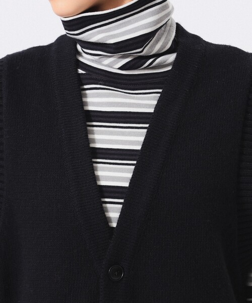 BEAMS BOY（ビームスボーイ）の「レタード ベスト（ベスト・レディース・ブラック/グリーン・ONE SIZE）」の18枚目の写真