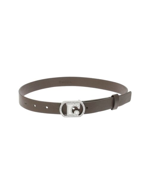 EMODA（エモダ）の「ストーンロゴベルト（ベルト・レディース・ブラック/ブラウン・FREE）」の7枚目の写真