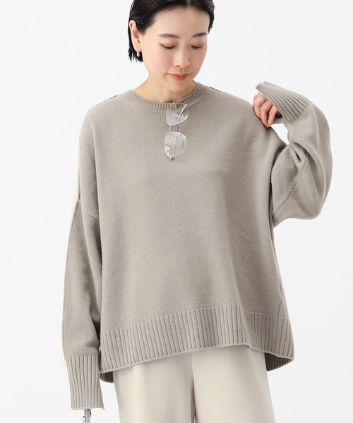 【新品タグ付き】AP STUDIO ラインニットプルオーバー 新品タグ付き】AP STUDIO ラインニットプルオーバー