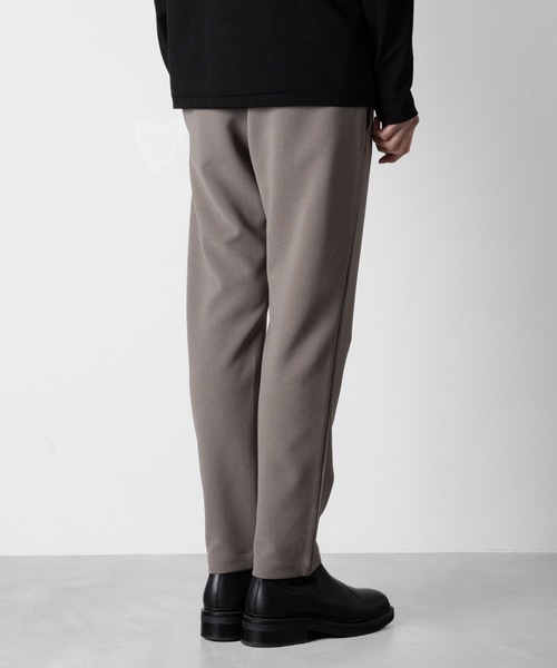 ATTACHMENT(アタッチメント)の「PE ストレッチダブルクロス レギュラーフィット イージートラウザーズ / PE STRETCH DOUBLE CLOTH REGULAR FIT EASY TROUSERS(スラックス・メンズ・ブラック/ライトグレー系/グレー系・1/2/3)」の10枚目の写真