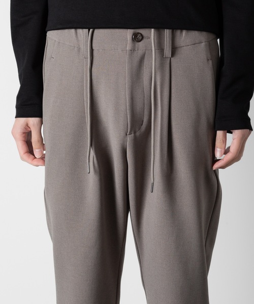 ATTACHMENT(アタッチメント)の「PE ストレッチダブルクロス レギュラーフィット イージートラウザーズ / PE STRETCH DOUBLE CLOTH REGULAR FIT EASY TROUSERS(スラックス・メンズ・ブラック/ライトグレー系/グレー系・1/2/3)」の11枚目の写真
