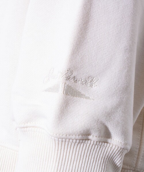 JACK PURCELL(ジャックパーセル)の「【CONVERSE JACK PURCELL/コンバースジャックパーセル】裏毛 クルースウェット(スウェット・メンズ・ブラック/アイボリー/杢グレー・M/L)」の9枚目の写真