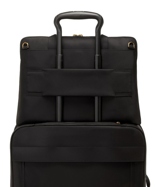 TUMI（トゥミ）の「VOYAGEUR 「ベニン」ラップトップ・キャリア（A4/PC15インチまで対応）（ビジネスバッグ・レディース・ブラック×グレー/ブラック×ゴールド・FREE）」の11枚目の写真