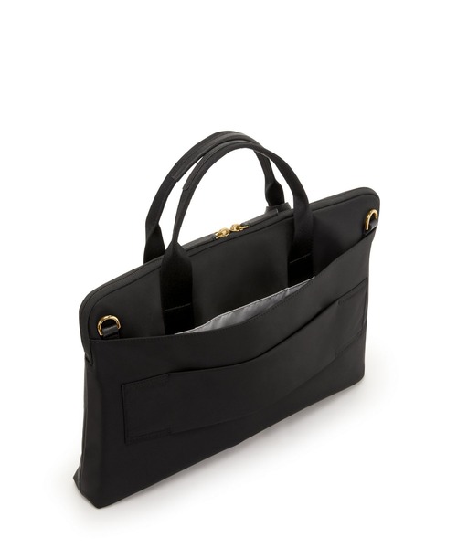 TUMI（トゥミ）の「VOYAGEUR 「ベニン」ラップトップ・キャリア（A4/PC15インチまで対応）（ビジネスバッグ・レディース・ブラック×グレー/ブラック×ゴールド・FREE）」の10枚目の写真