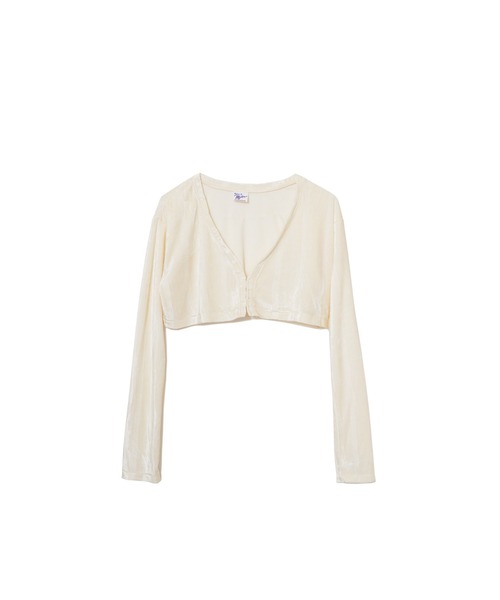 セール】【WOMEN】Robert P'miller Velor Prib Cardigan