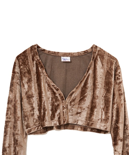 カーディガン 「WOMEN」Robert P’miller Velor Prib Cardigan レディース Robert P. Miller カーディガン 「WOMEN」Robert P'miller Velor