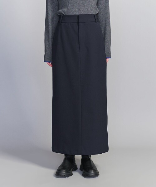 BEAUTY&YOUTH UNITED ARROWS（ビューティーアンドユースユナイテッドアローズ）の「ポリエステルブレンド タイトスカート（スカート・レディース・ダークグレー/ネイビー・S/M）」の9枚目の写真