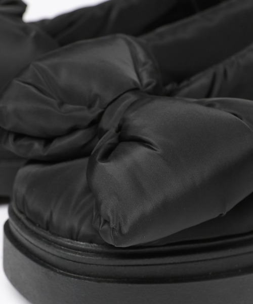 FOREVER 21（フォーエバー トゥエンティーワン）の「【2024FW】パファーリボンローファー（ローファー・レディース・シルバー/ブラック系その他/ブラック・SMALL/MEDIUM/LARGE）」の13枚目の写真