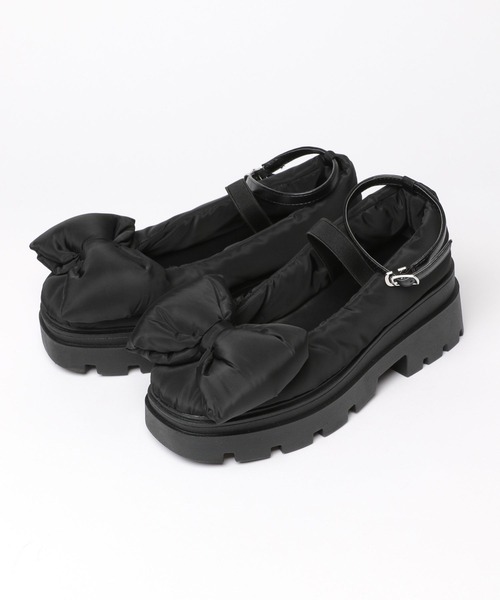 FOREVER 21（フォーエバー トゥエンティーワン）の「【2024FW】パファーリボンローファー（ローファー・レディース・シルバー/ブラック系その他/ブラック・SMALL/MEDIUM/LARGE）」の19枚目の写真