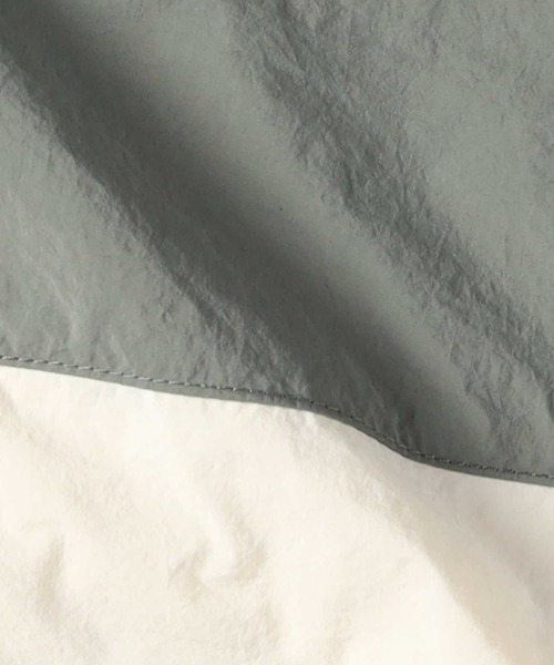 Right-on（ライトオン）の「【UMBRO】ナイロンジャケット（ブルゾン・キッズ・ホワイト×カーキブラウン/カーキブラウン・130/140/150/160）」の7枚目の写真