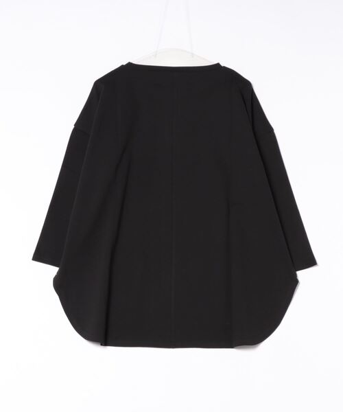 Q（キュー）の「メタリックロゴロンT（Tシャツ/カットソー・レディース・ホワイト/ブラック・MEDIUM）」の5枚目の写真