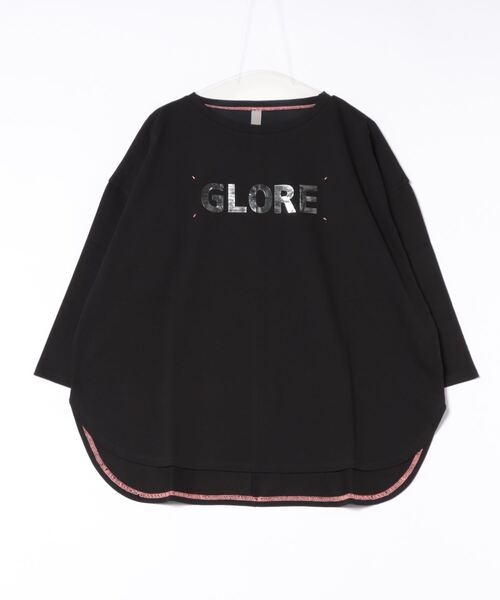 Q（キュー）の「メタリックロゴロンT（Tシャツ/カットソー・レディース・ホワイト/ブラック・MEDIUM）」の4枚目の写真