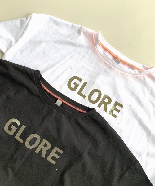 Q（キュー）の「メタリックロゴロンT（Tシャツ/カットソー・レディース・ホワイト/ブラック・MEDIUM）」の7枚目の写真