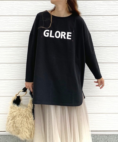 Q（キュー）の「メタリックロゴロンT（Tシャツ/カットソー・レディース・ホワイト/ブラック・MEDIUM）」の21枚目の写真